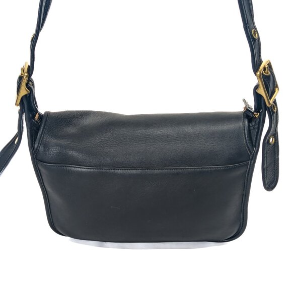 COACH Handmade Vintage Patricia‘s Legacy Bag Black Leather - Picture 14 of 15